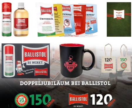 Ballistol Jubiläums-Fan-Set