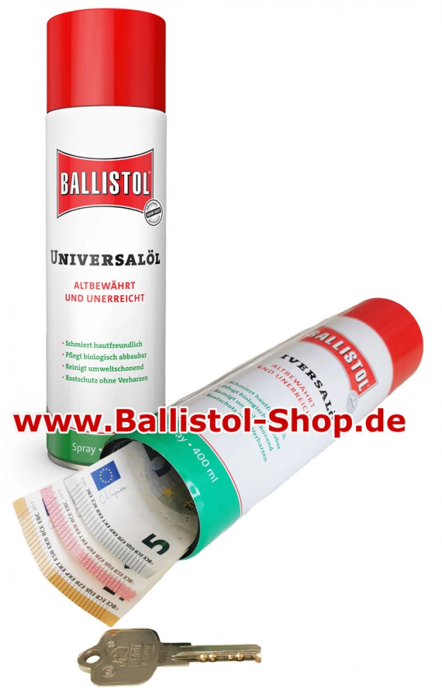 Dosentresor und Geldversteck von Ballistol