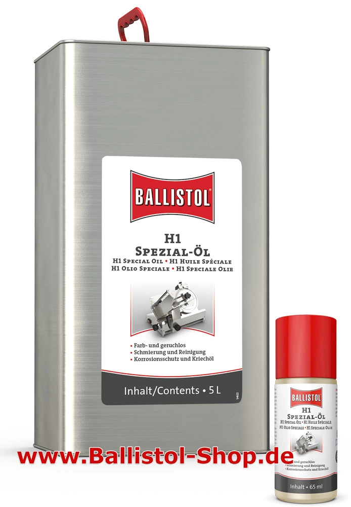 Ballistol Universal Oil proven since 1904