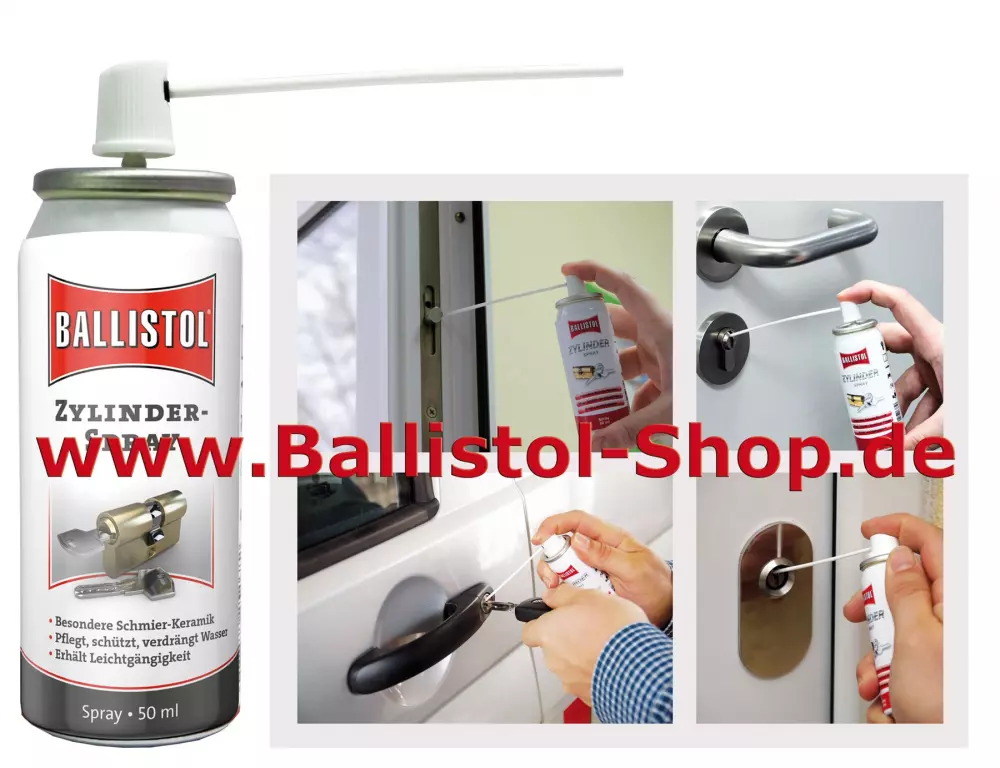 BALLISTOL Zylinder-Spray 50ml – Schmier-Keramik für