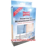 Microfiber cloth for glass set of 2